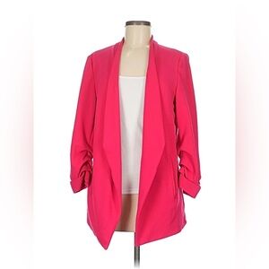 Philosophy Hot Pink Open Front Blazer Women’s size Small